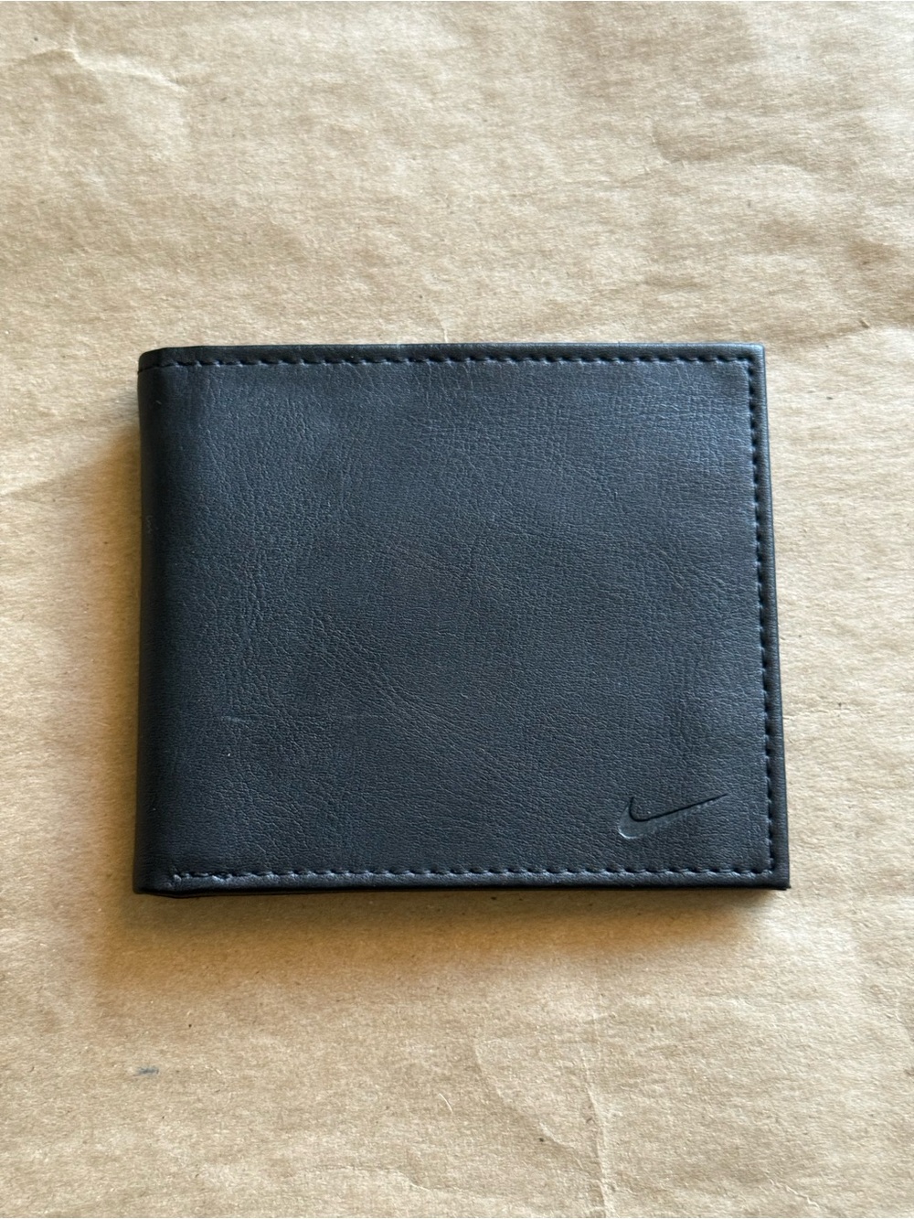 Nike Black Leather Wallet